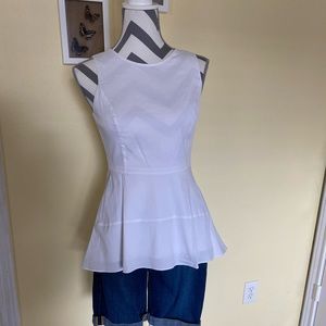 WHWM peplum top, size 0